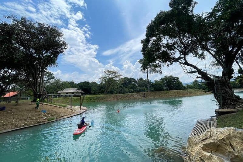 VangVieng Escalade et Ballon Départ de Vientiane