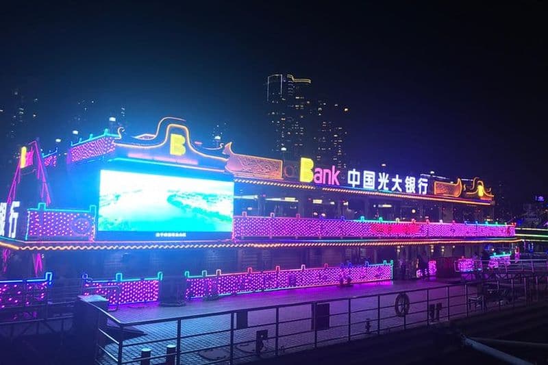 Croisière nocturne sur la rivière des Perles à Guangzhou avec transfert privé