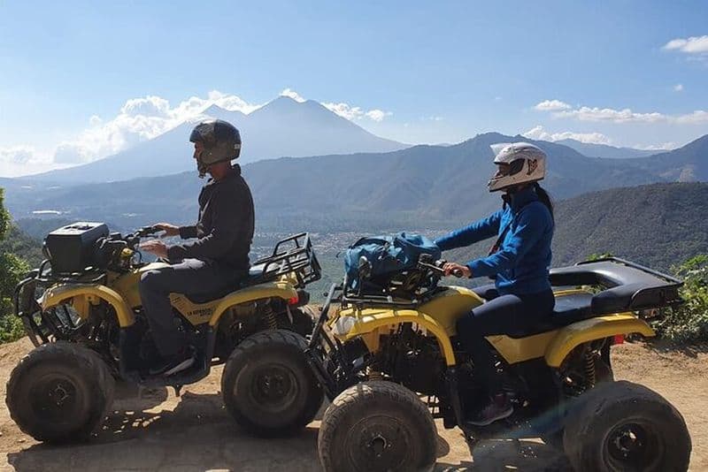 Dégustation de chocolat à Antigua et excursion en VTT en montagne