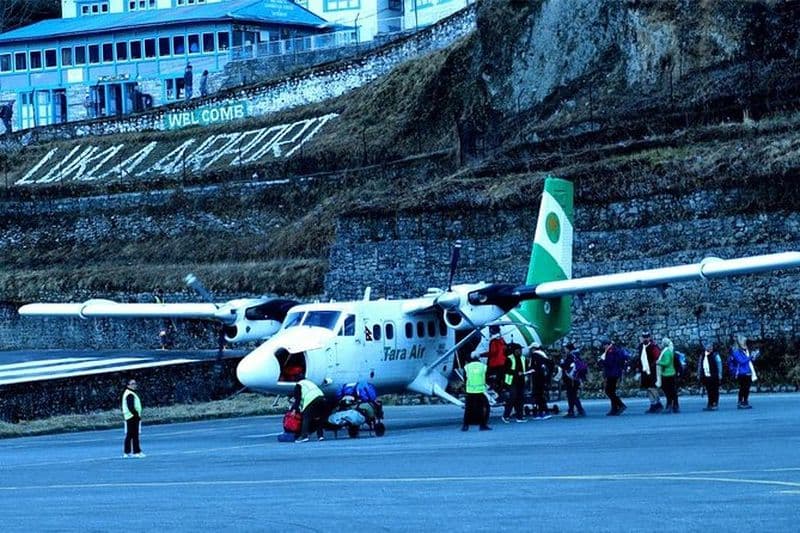 Billet d'avion pour Lukla avec service de transfert partagé