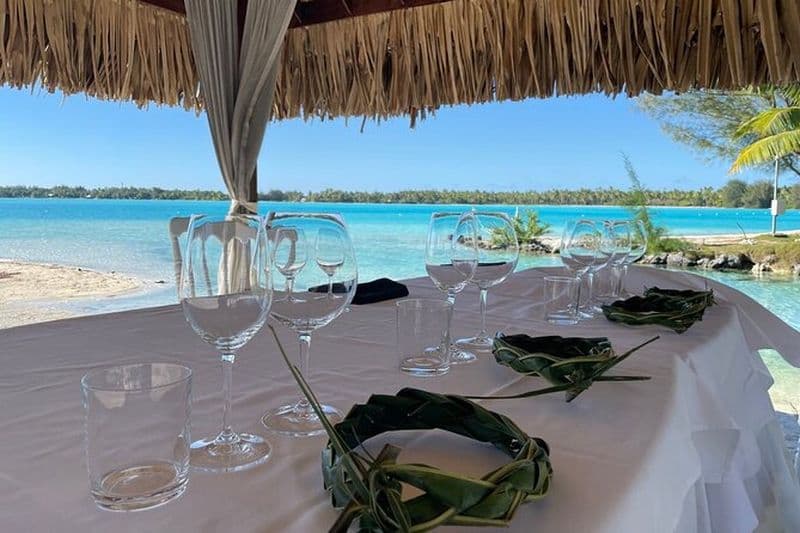 Partagé - Initiation au vin - Dégustations de vins de Bora Bora