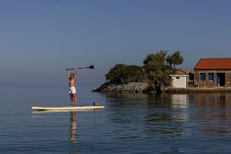 Cours de paddle board à Damouchari Pelion