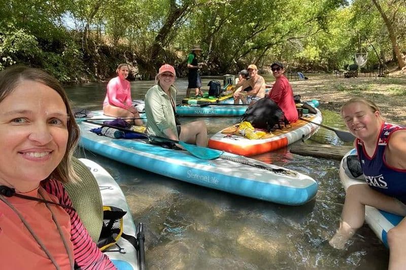Visite guidée en stand up paddle de la rivière San Marcos