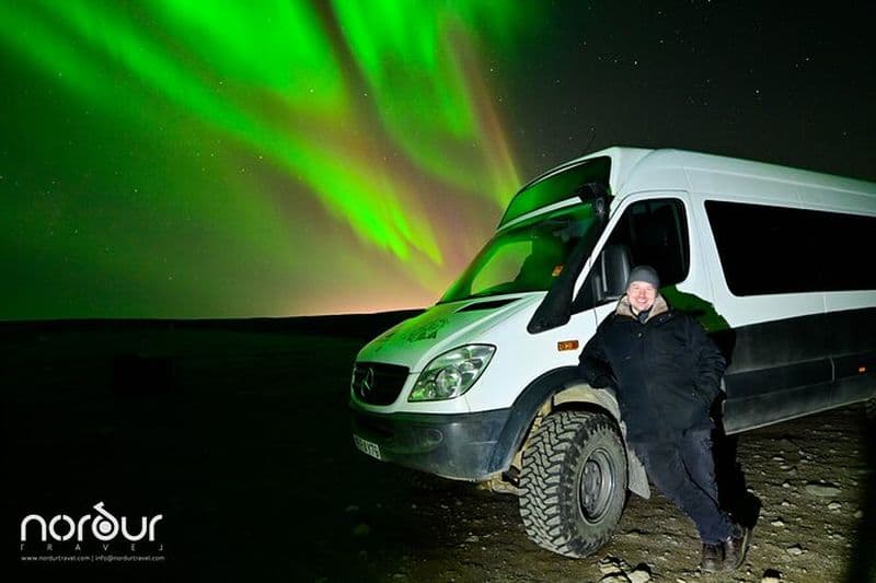 Reykjavik : Excursion en minibus 4x4 avec photo et cacao