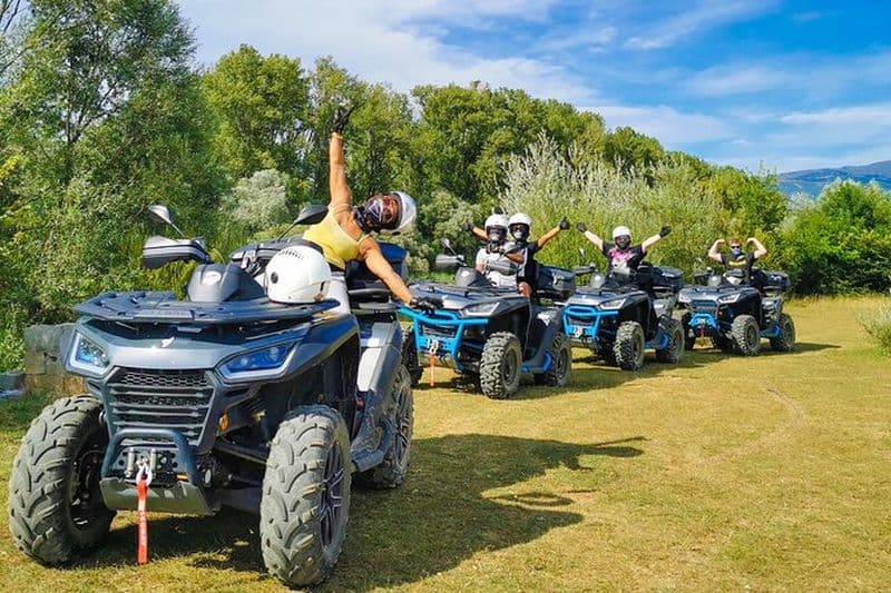 2 heures de quad en débutant à la Dalmatie intérieure