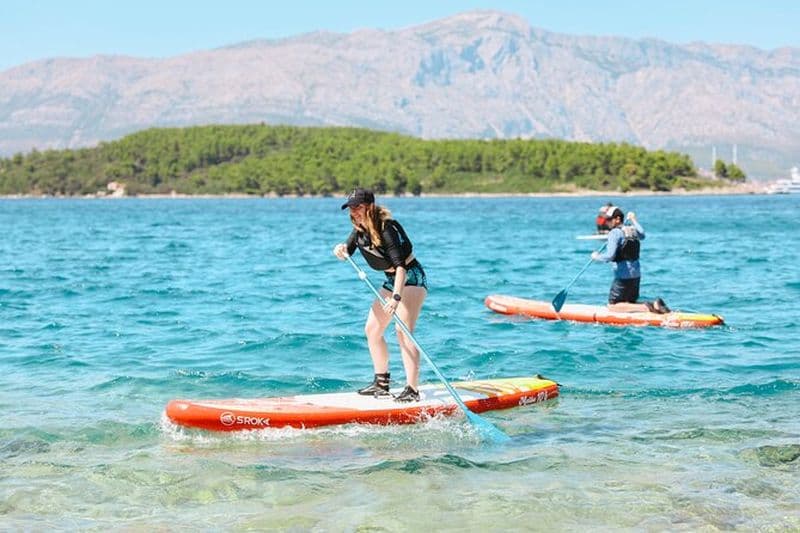 Aventure Stand Up Paddle dans les îles Korčula et Lumbarda