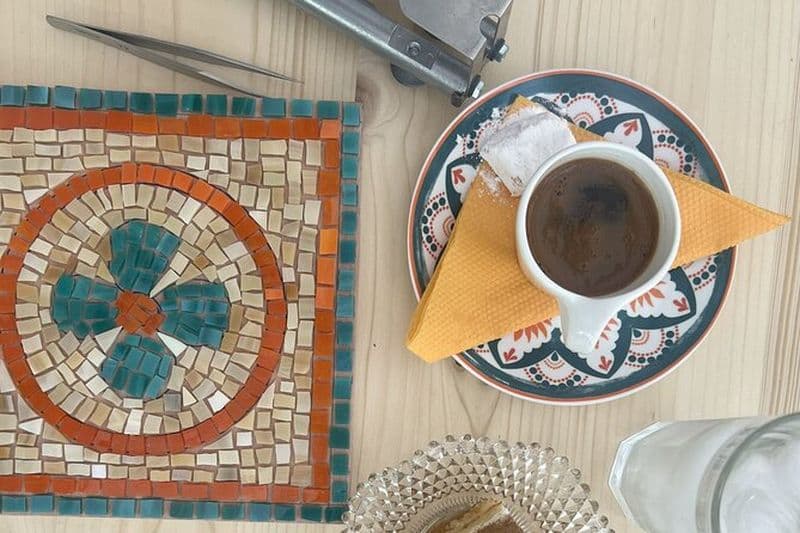 Promenade en mosaïque byzantine, découverte, création et atelier Voyage