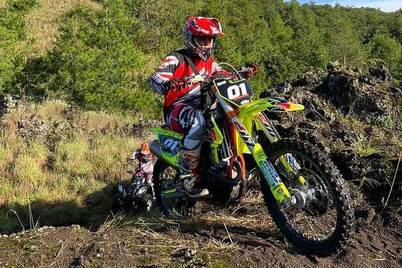 6 heures de visite privée en motocross à Ubud