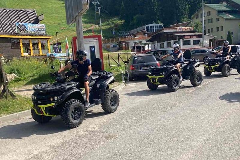Quad privé autour de Borovets