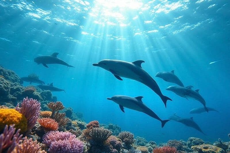 Visite des meilleurs dauphins des Fidji et aventure en apnée