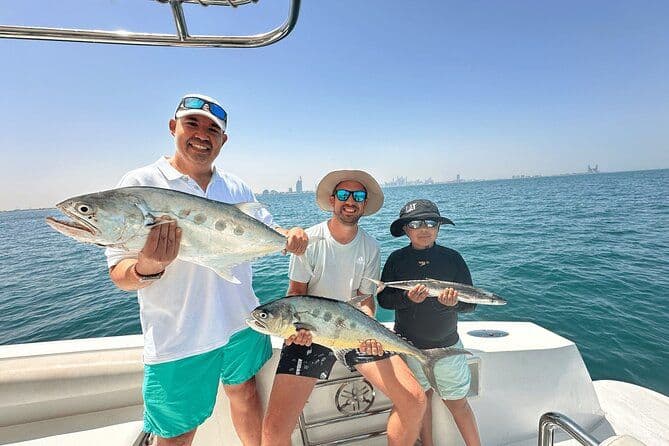 Excursion privée de 4 heures de pêche en haute mer à Dubaï
