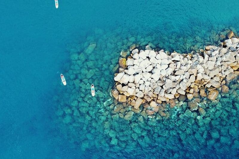 Levanto Paddleboard Tour et plongée en apnée le long de la côte