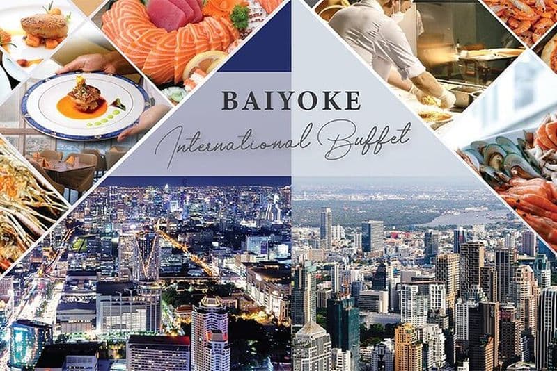 Baiyoke Sky Dinner Experience avec accès au pont d'observation