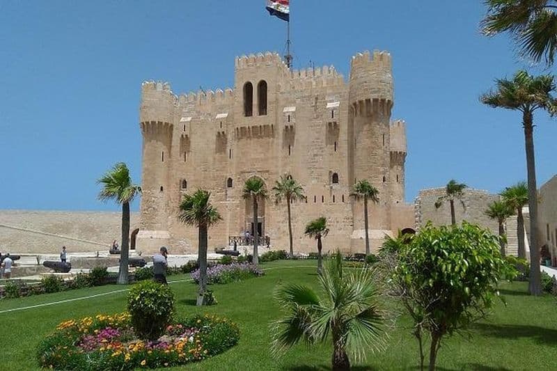 Bibliothèque d'Alexandrie et le pilier de Pompéi Montazah Palace Citadel of Qaitbay