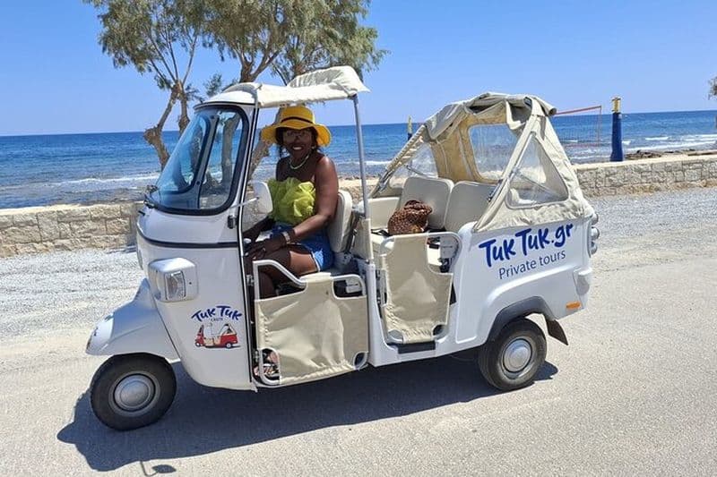 7 Villages Tuk Tuk Tour en Crète avec Temps Libre à Sissi