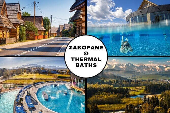 Cracovie : Zakopane Tatras avec bains thermaux