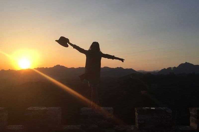 Voyage de photographie de coucher de soleil de la Chine sauvage de la Chine de Pékin