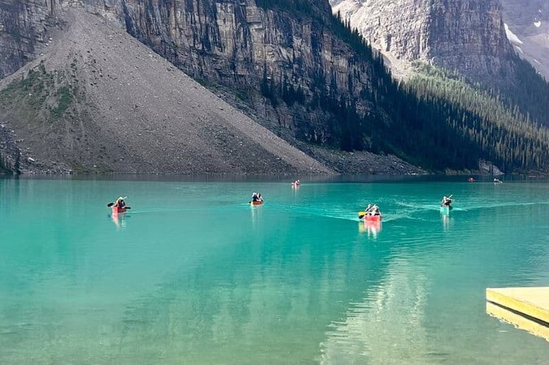 Visite de Calgary à Louise, Moraine, Emerald Lake et Johnston Canyon