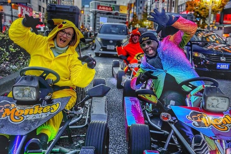 Explorez Go Kart Tour à Tokyo (Shibuya crossing~Harajuku~Shinjuku)