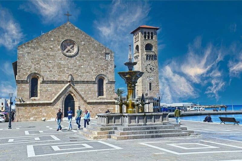 Visite guidée à pied du centre-ville historique de Rhodes