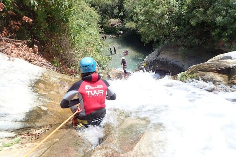 Voyage de canyoning à Zarzalones Lv.2