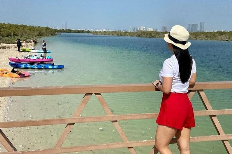 Aventure privée en kayak à Abu Dhabi