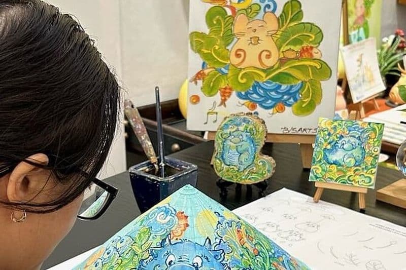 Expérience Peinture & Personnaliser un Vietnamien Non La