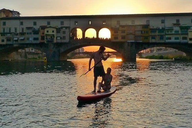 Stand Up Paddle sur l’Arno à Florence