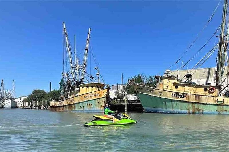 Expérience historique de 1,5 heure en jet ski à South Padre Island