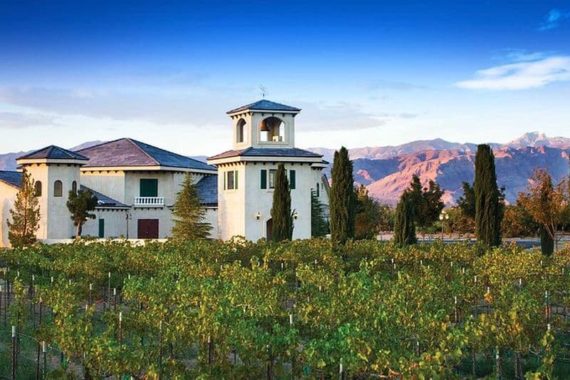 Visite de dégustation de vin au départ de Las Vegas avec collations