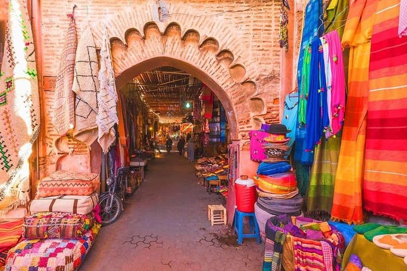 Marrakech : Visite guidée à pied des souks de la Médina
