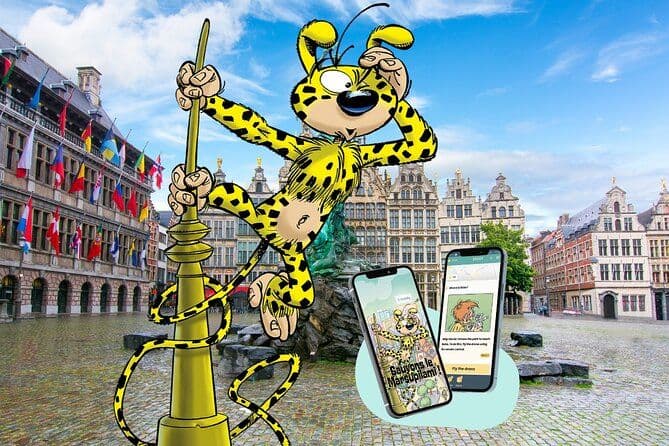 Escape game enfant dans la ville d'Anvers Marsupilami