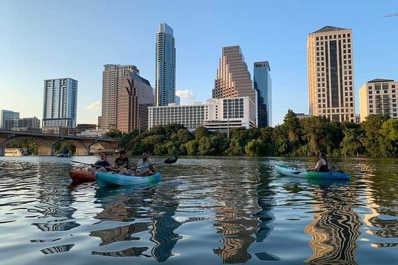 Excursion en kayak sur les toits d'Austin