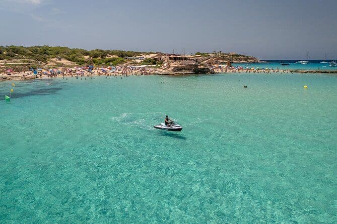 Excursion en jet ski à Cala Conta depuis San Antonio