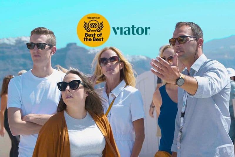 VISITE PRIVÉE SANTORINI : Entièrement personnalisée avec l'hôtel et le port Pickup