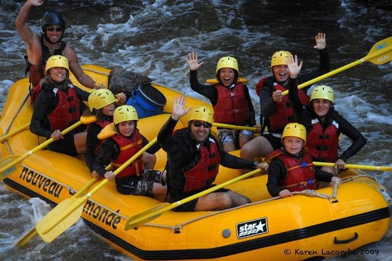 Rafting familial Rivière Rouge Tremblant inclus enfant (6-11 ans)