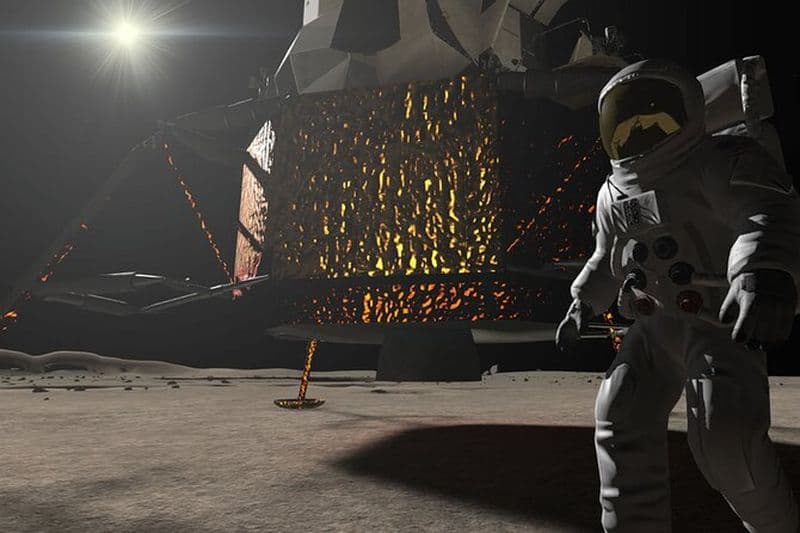 Expérience privée de réalité virtuelle Apollo 11