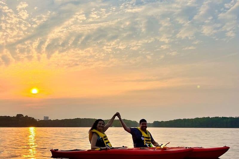 Excursion en kayak au coucher du soleil au centre-ville d'Ottawa et de Gatineau