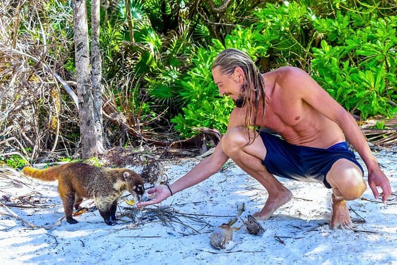 Location de bateau privé de Miami à Raccoon Island & Sandbar