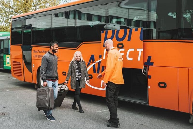 Transfert aéroport en Islande de l'aéroport de Keflavik à la ville de Reykjavik par un moyen