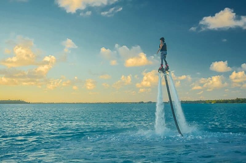 Expérience de flyboard privé à Bora Bora avec prise en charge
