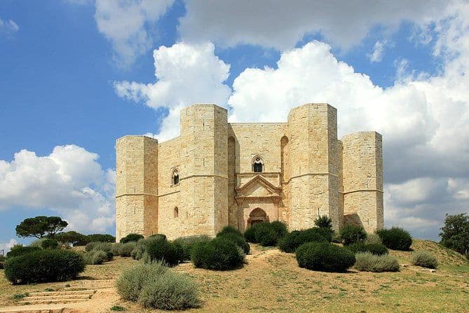 Trani, dégustation de vin, et excursion à Castel del Monte au départ de Bari ou d'Ostuni