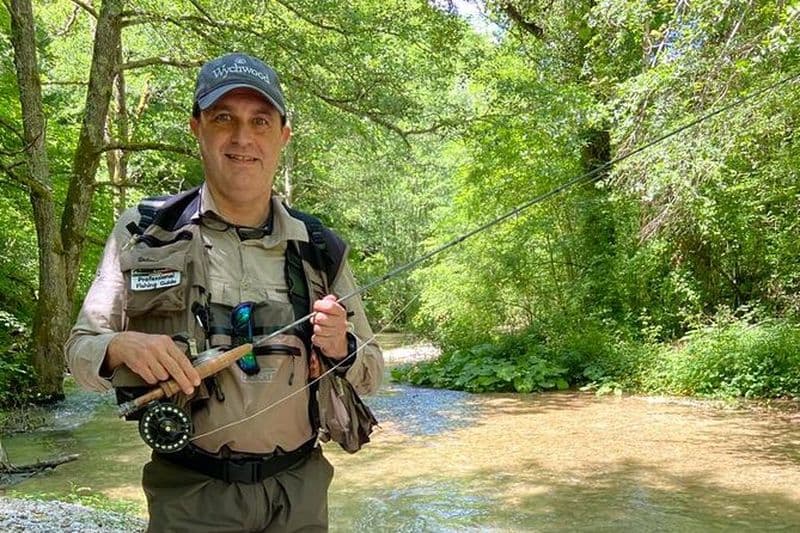 Journée de pêche à la mouche à Valnerina accompagnée d'un guide