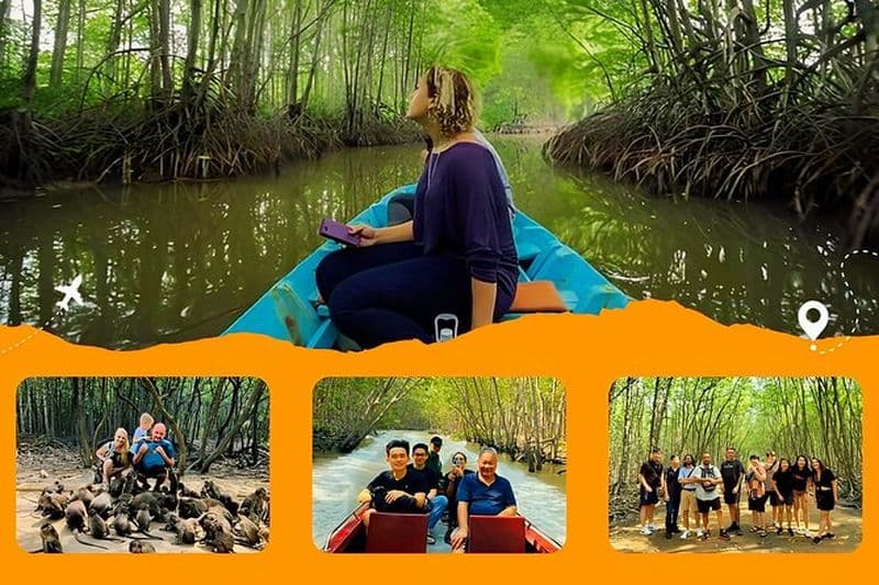 De Ho Chi Minh : Can Gio Trek – Île aux Singes et Ferme aux Crocodiles