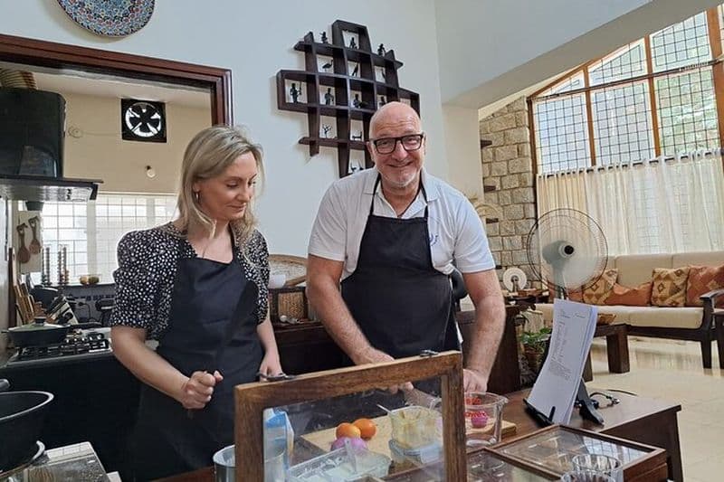 Cours de cuisine indienne privée et repas à Bangalore Accueil