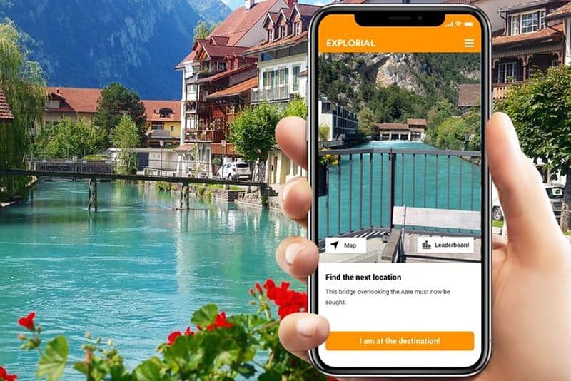 Visite autoguidée de la chasse au trésor et des sites d'Interlaken