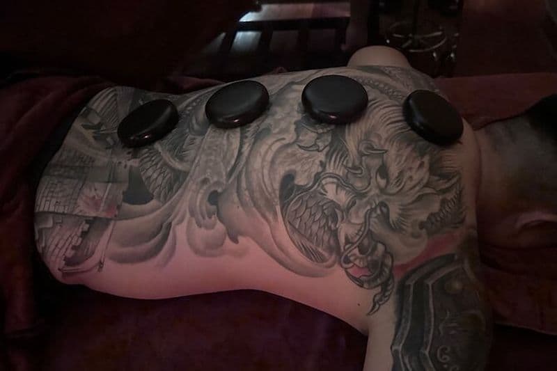 60 minutes Massage corporel à l'huile de gingembre