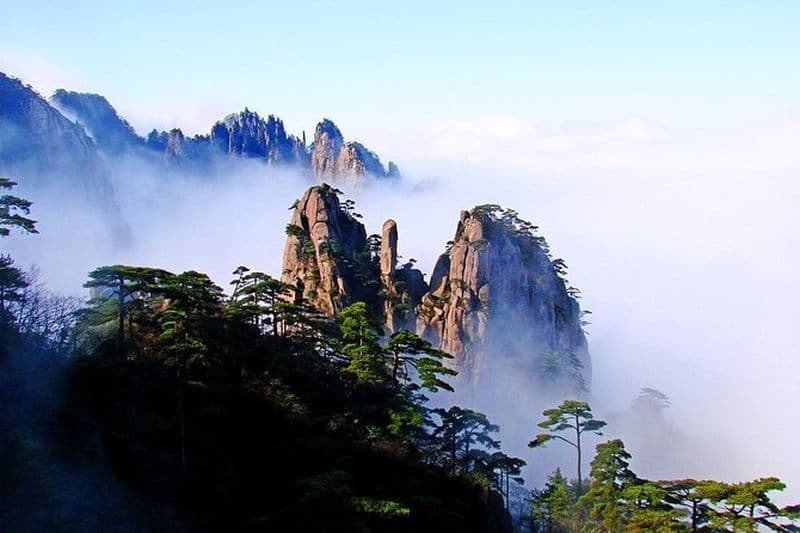 Visite privée d'une journée de photographie de la montagne jaune de Huangshan