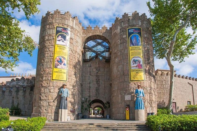 Billet d'entrée Poble Espanyol Barcelone