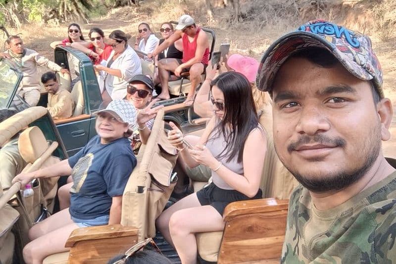 Excursion privée d'une journée au safari des tigres de Ranthambore au départ de Jaipur